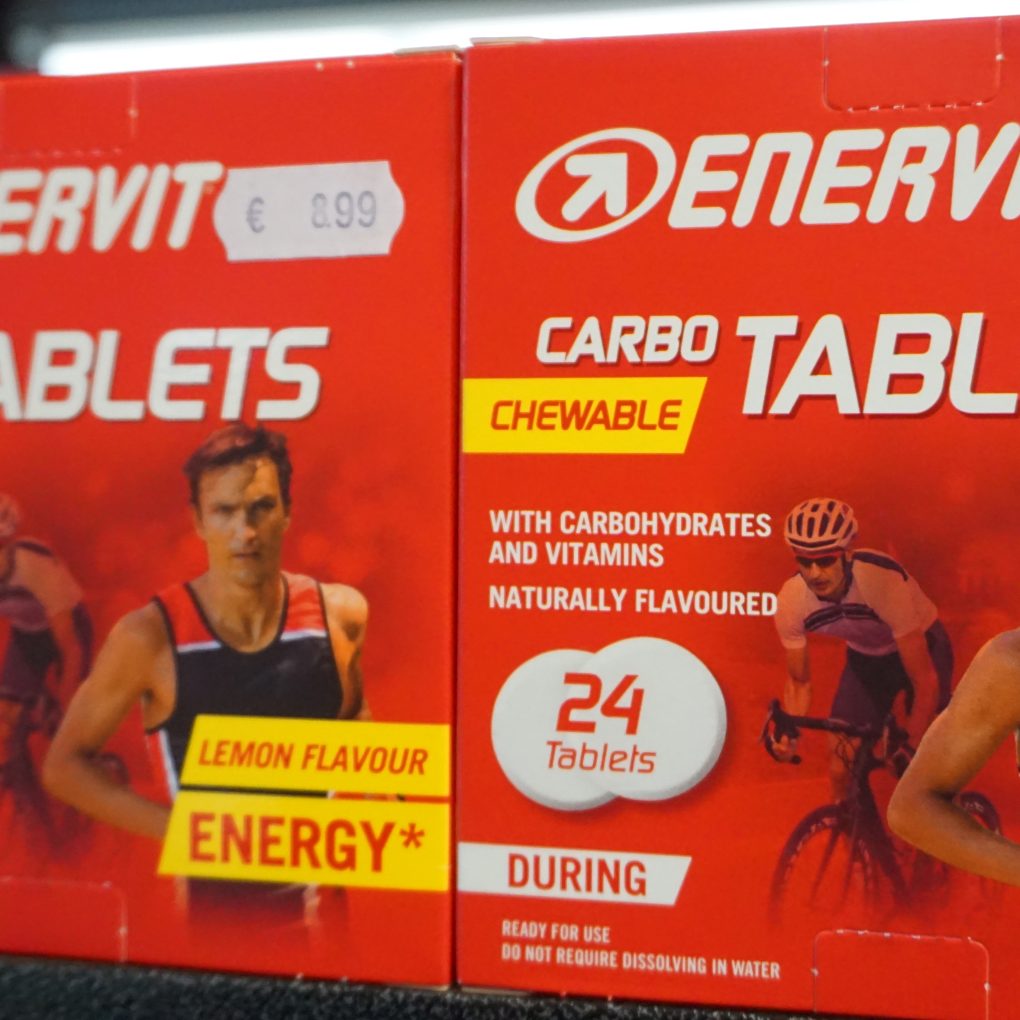 roca sports enervit tablets lemon flavour energy 24